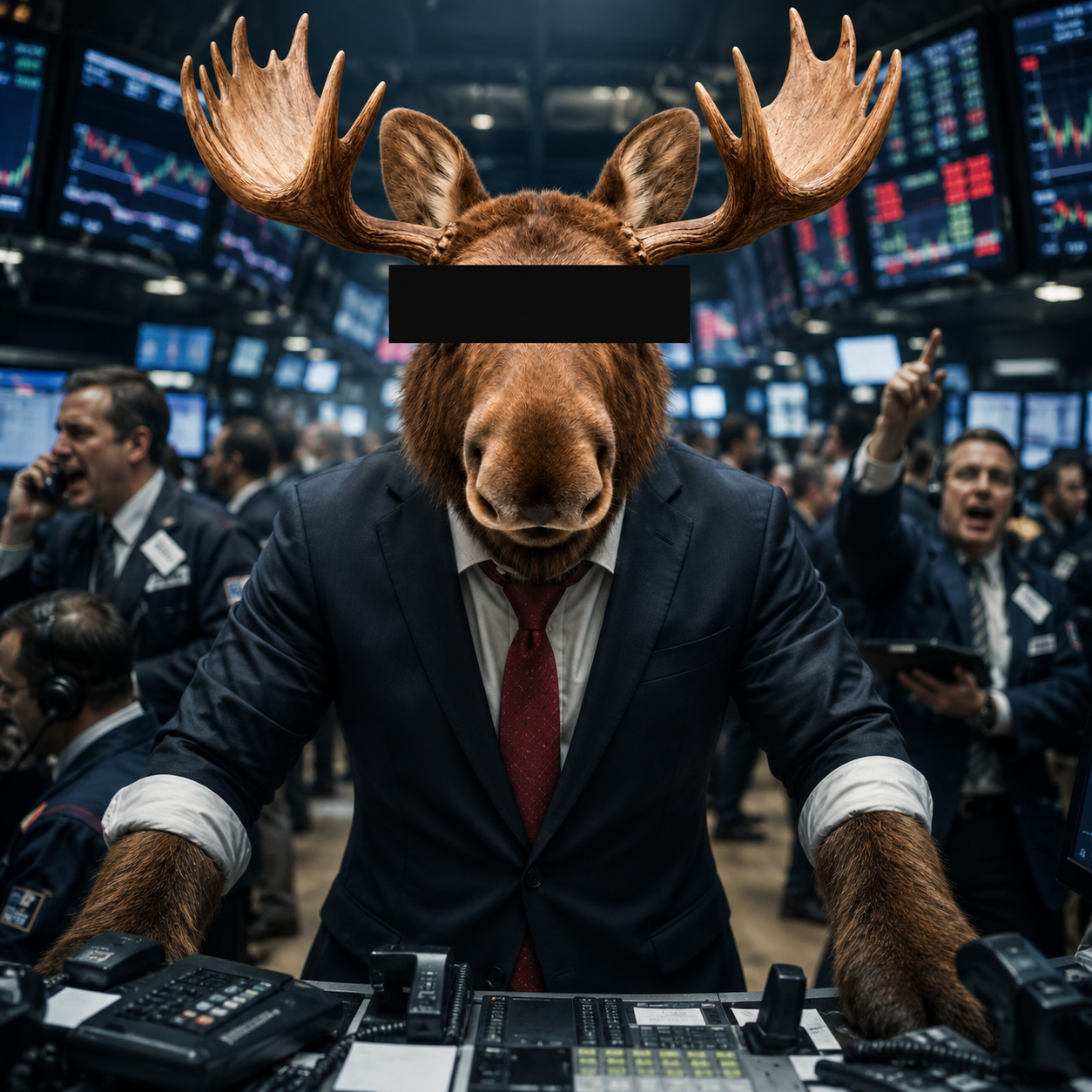 Watching the chart. Anonymously.
